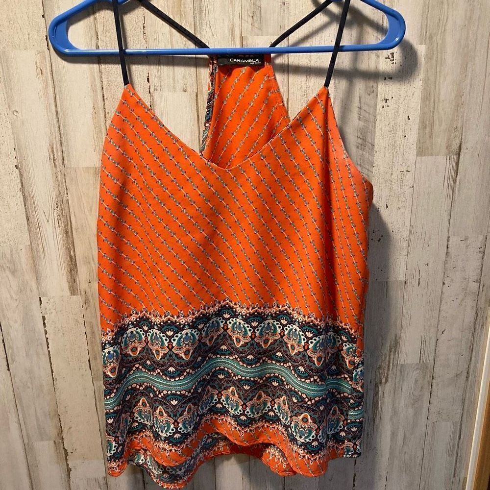 Blouse So by Carmela no size tag appears to be a medium￼